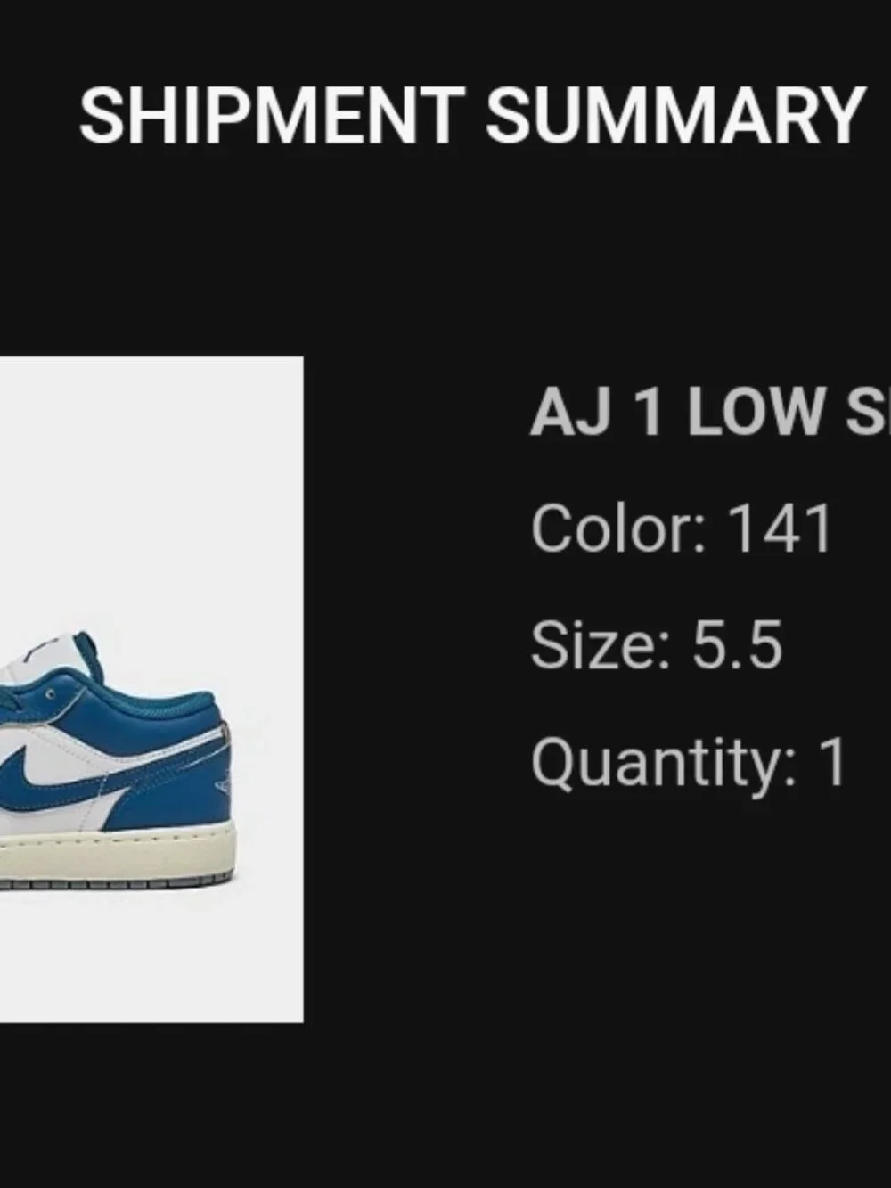 Jordan AJ 1 Low SE